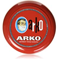 Los mejores  - Arko - Jabón de afeitar en lata (90 g- 1 unidad)